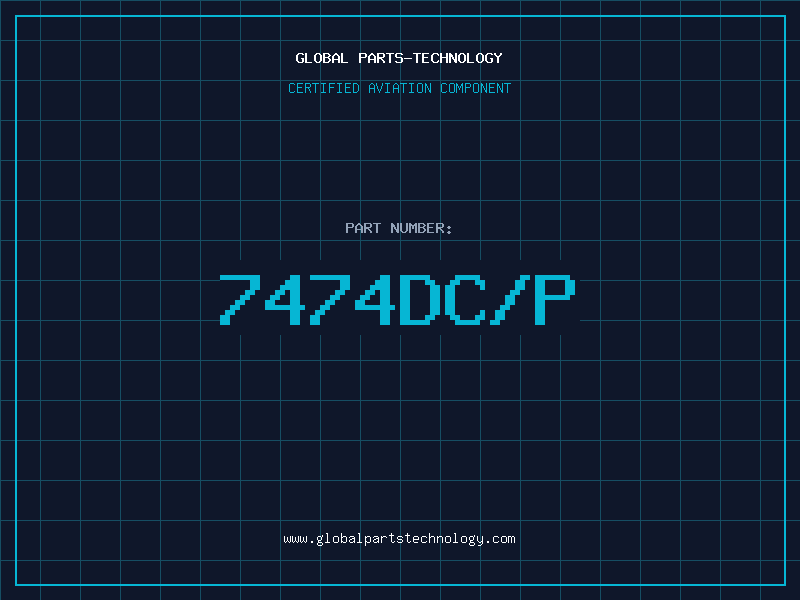 Aviation Part 7474DC/P