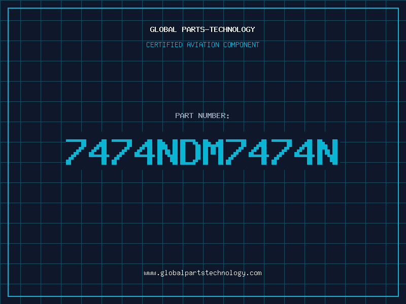 Aviation Part 7474NDM7474N