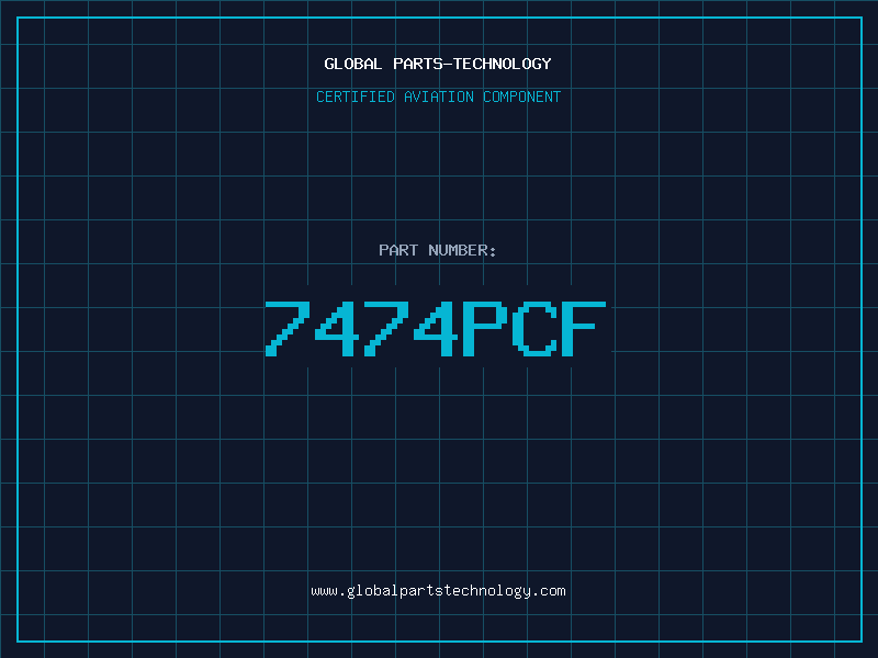 Aviation Part 7474PCF