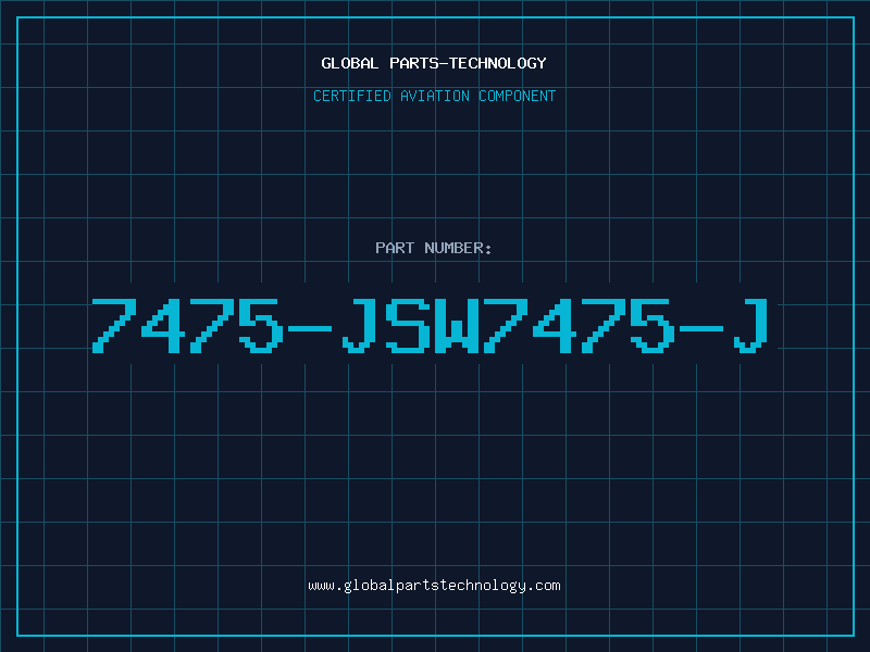 Aviation Part 7475-JSW7475-J