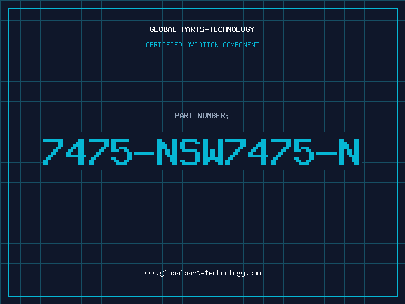 Aviation Part 7475-NSW7475-N