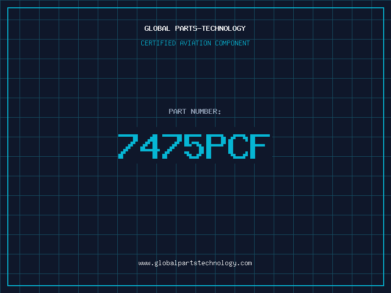 Aviation Part 7475PCF