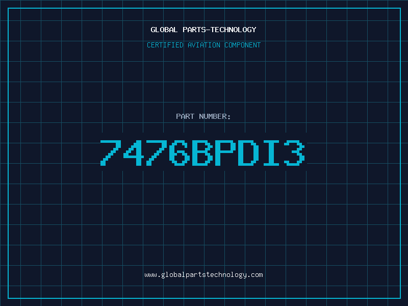 Aviation Part 7476BPDI3