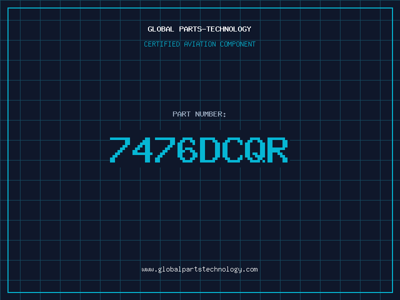 Aviation Part 7476DCQR