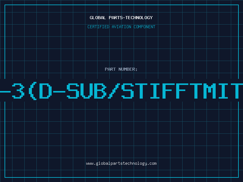 Aviation Part 747840-3(D-Sub/Stifftmit90Â°