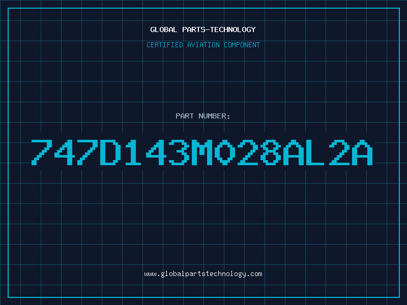 Aviation Part 747D143M028AL2A