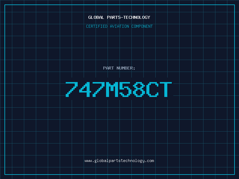 Aviation Part 747M58CT