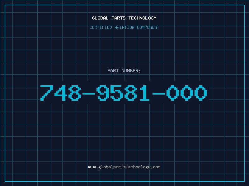 Aviation Part 748-9581-000