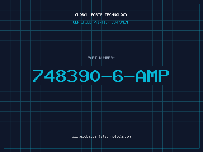 Aviation Part 748390-6-AMP