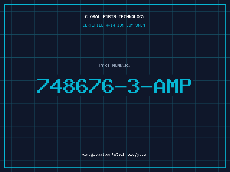 Aviation Part 748676-3-AMP