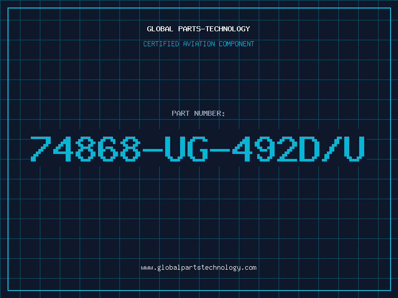 Aviation Part 74868-UG-492D/U
