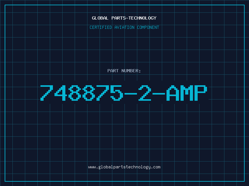 Aviation Part 748875-2-AMP