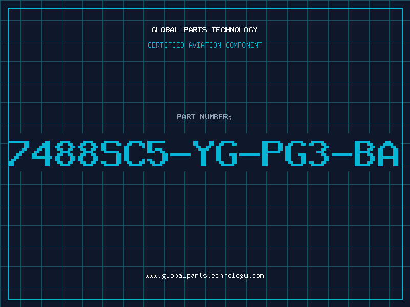 Aviation Part 7488SC5-YG-PG3-BA