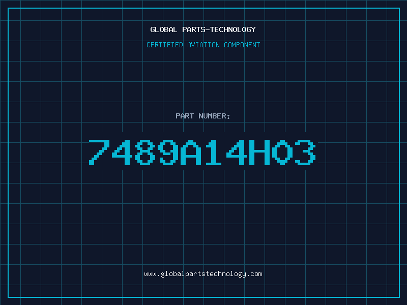 Aviation Part 7489A14H03