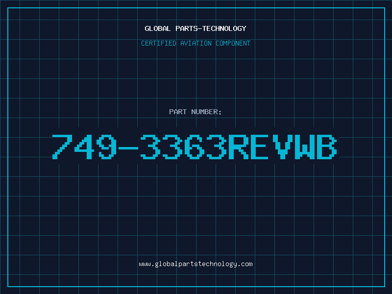 Aviation Part 749-3363REVWB