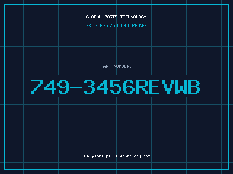 Aviation Part 749-3456REVWB