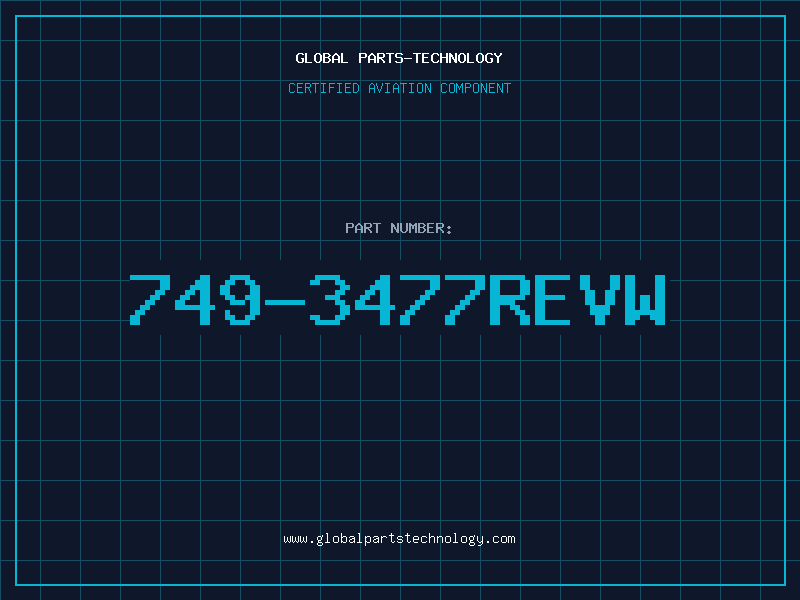 Aviation Part 749-3477REVW