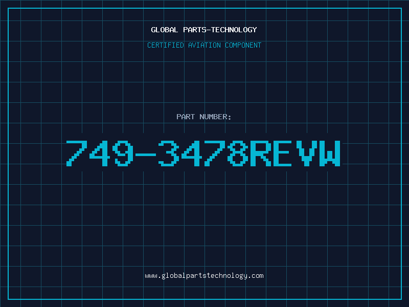 Aviation Part 749-3478REVW