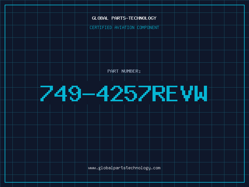 Aviation Part 749-4257REVW