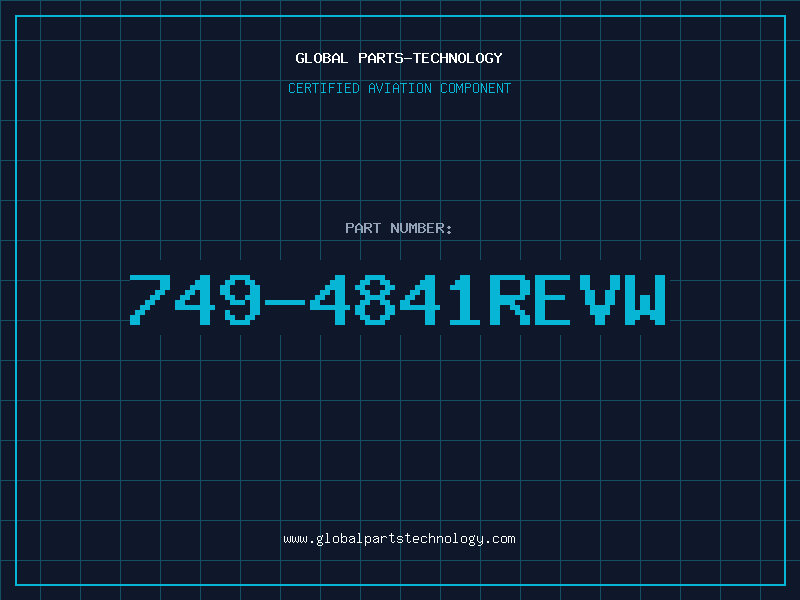Aviation Part 749-4841REVW