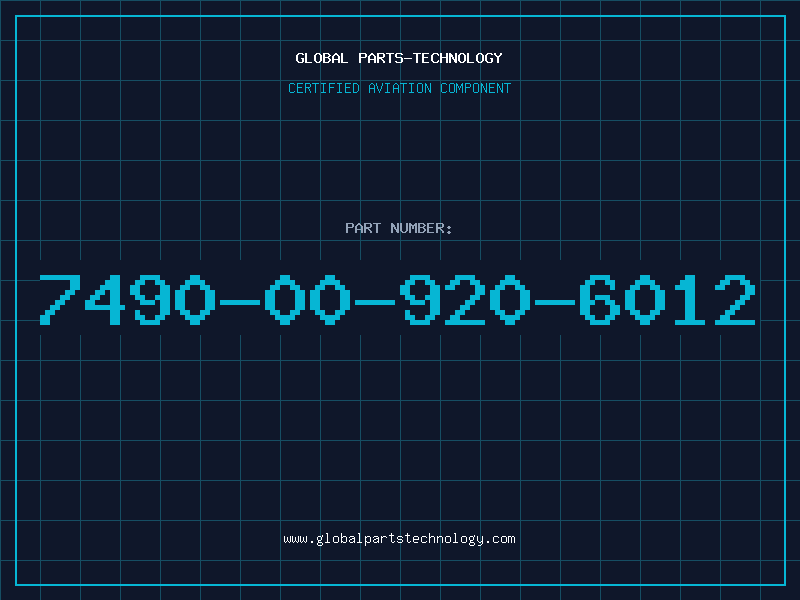 Aviation Part 7490-00-920-6012