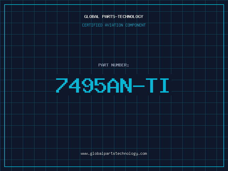 Aviation Part 7495AN-TI