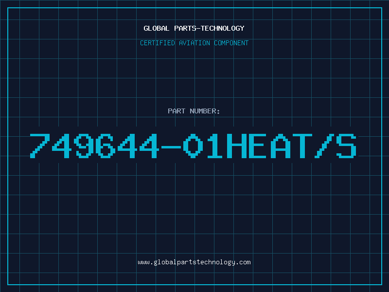 Aviation Part 749644-01HEAT/S