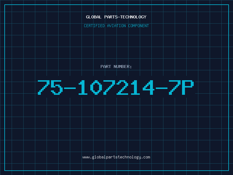 Aviation Part 75-107214-7P