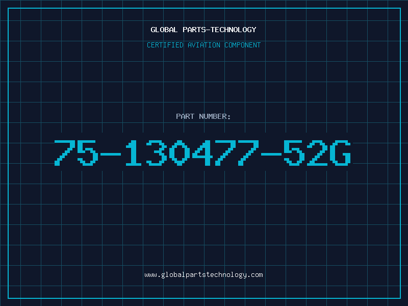 Aviation Part 75-130477-52G
