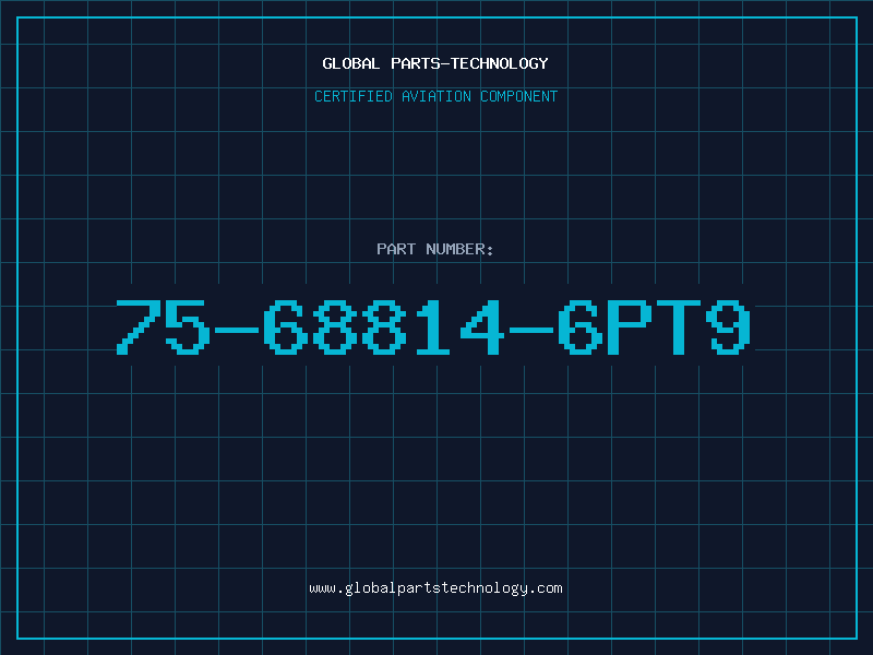 Aviation Part 75-68814-6PT9