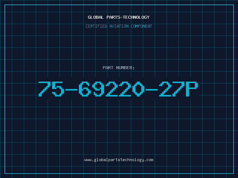 Aviation Part 75-69220-27P
