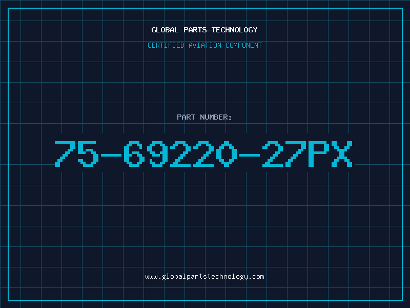 Aviation Part 75-69220-27PX