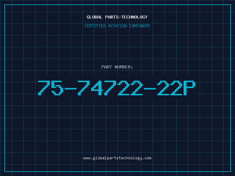 Aviation Part 75-74722-22P
