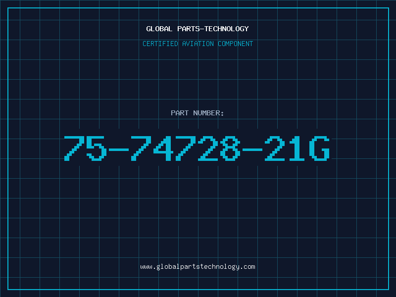 Aviation Part 75-74728-21G