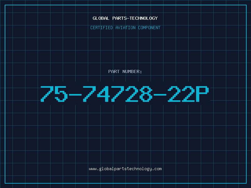 Aviation Part 75-74728-22P