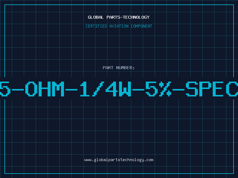 Aviation Part 75-OHM-1/4W-5%-SPECL