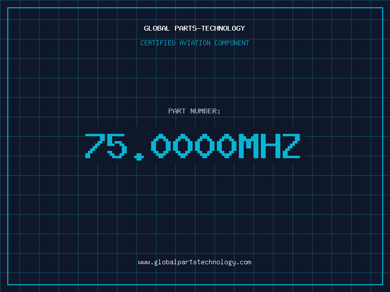 Aviation Part 75.0000MHZ