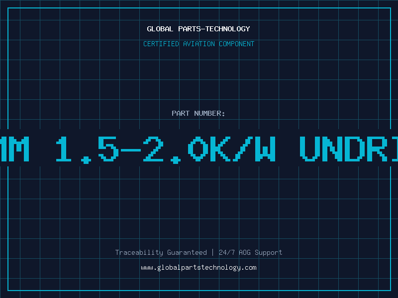 Aviation Part 75.0mm 1.5-2.0K/W Undrilled