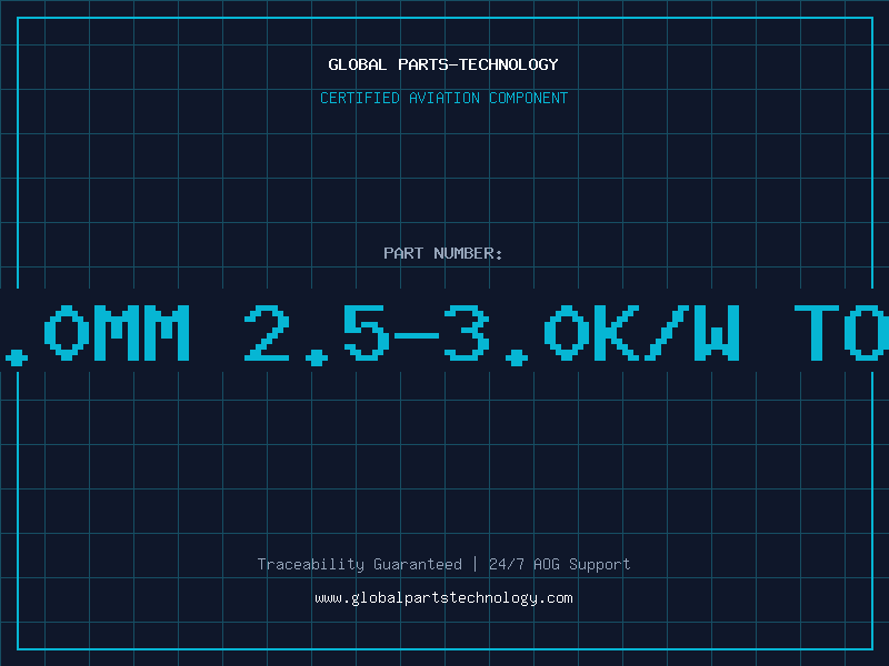 Aviation Part 75.0mm 2.5-3.0K/W TO-3