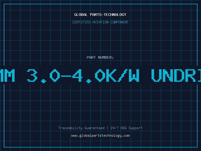 Aviation Part 75.0mm 3.0-4.0K/W Undrilled