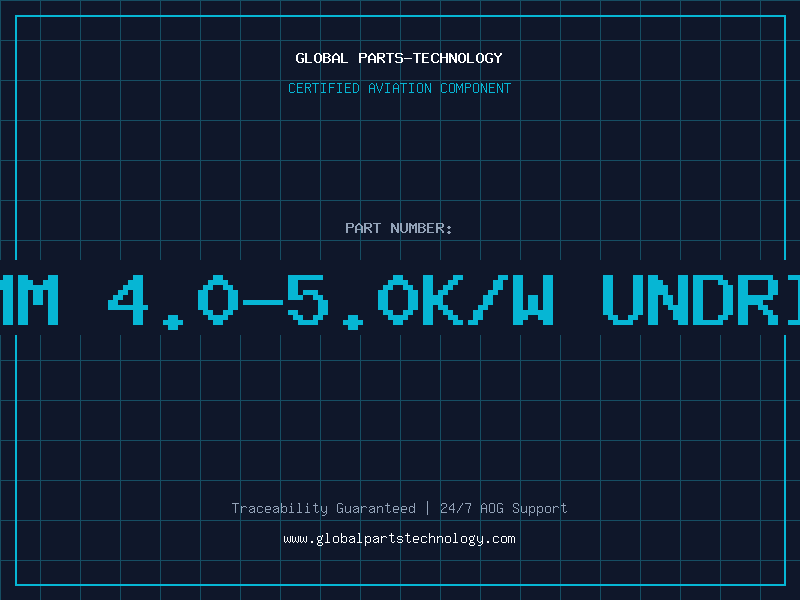 Aviation Part 75.0mm 4.0-5.0K/W Undrilled