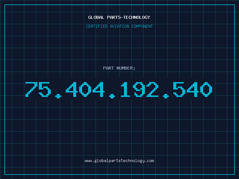 Aviation Part 75.404.192.540