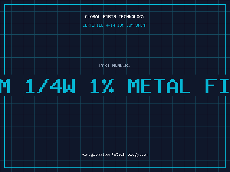 Aviation Part 750 Ohm 1/4W 1% Metal Film Res