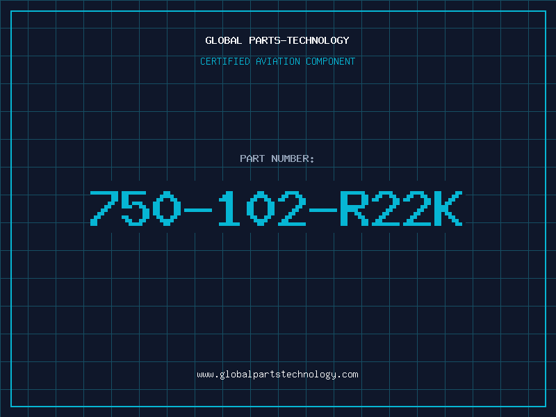 Aviation Part 750-102-R22K