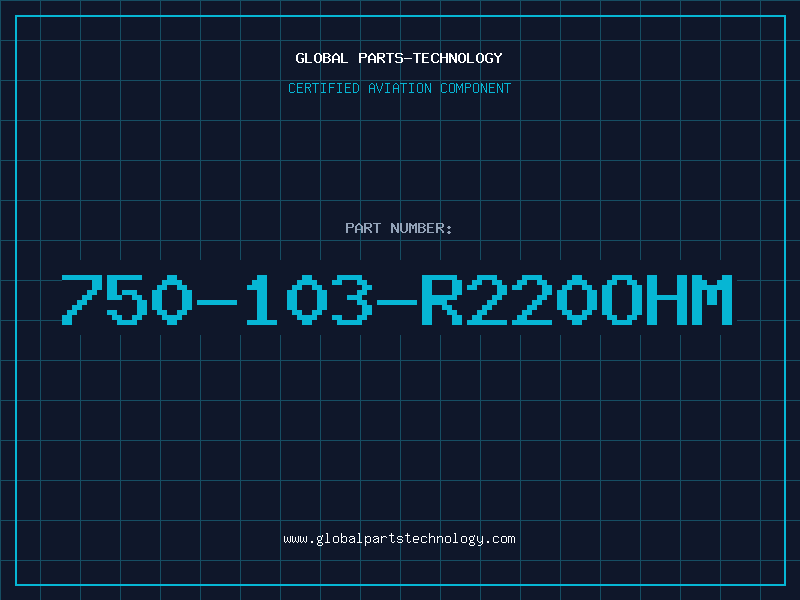 Aviation Part 750-103-R220OHM