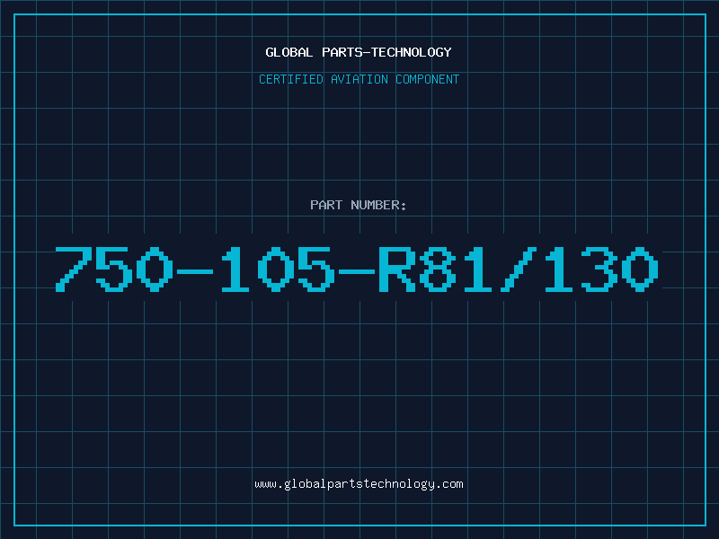 Aviation Part 750-105-R81/130
