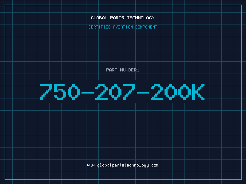 Aviation Part 750-207-200K