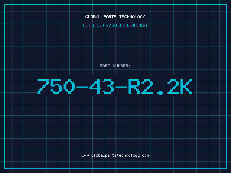 Aviation Part 750-43-R2.2K