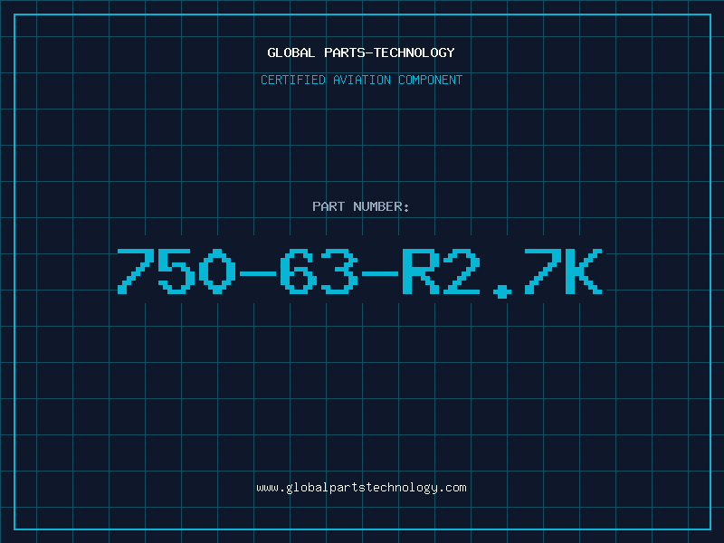 Aviation Part 750-63-R2.7K