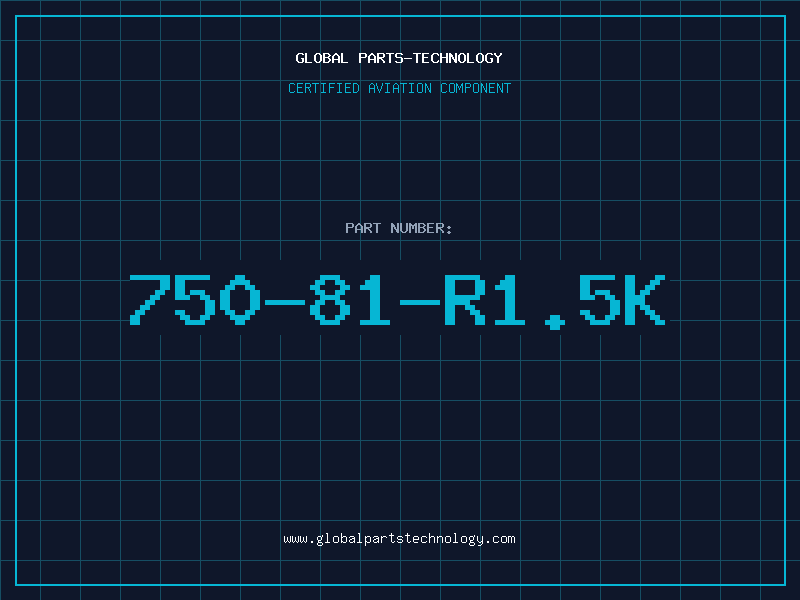 Aviation Part 750-81-R1.5K